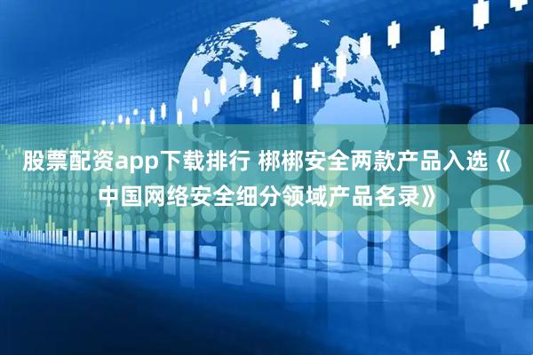 股票配资app下载排行 梆梆安全两款产品入选《中国网络安全细分领域产品名录》